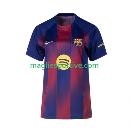 Completo Calcio Barcellona Donna Divisa Prima 2025-2026